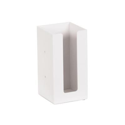 Cal-Mil 298-15 4 1/2" Square Napkin Holder - ABS, White