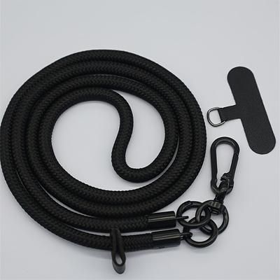 TEMU 1set 120cm Mobile Phone Rope Gasket Adjustable Crossbody Sling Sling Camera Strap Strap Lanyard