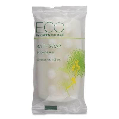 Eco By Green Culture SPEGCBH Bath Massage Bar, Clean Scent, 1.06 oz, 300/Carton - Case of 300 OGFSPEGCBH