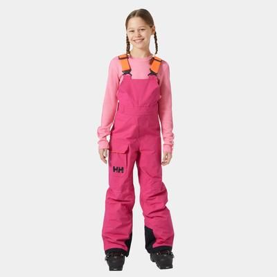 Helly Hansen Junior Summit Waterproof Ski Bib Trousers Pink 152/12
