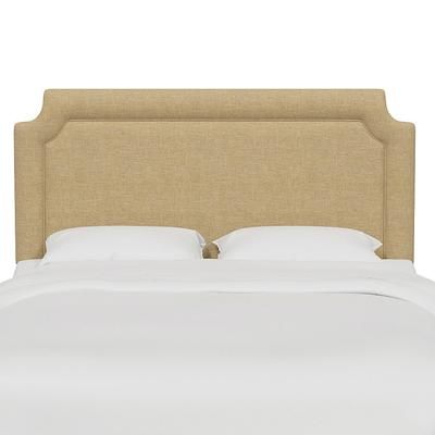 Vanessa Headboard - Clipped, Clipped/Linen Sandstone, King - Grandin Road
