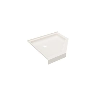 Swan SS-36NEO 36 x 36 Swanstone Corner Shower Pan with Center Drain in Bisque SN00036MD.018