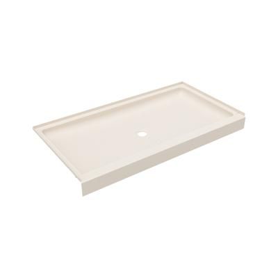 Swan SS-3260 32 x 60 Swanstone Alcove Shower Pan with Center Drain in Tahiti White SF03260MD.011