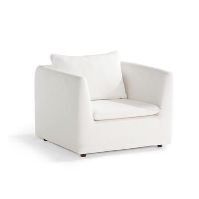 Toluca Tailored Furniture Cover - Corner Chair, Gray - Frontgate