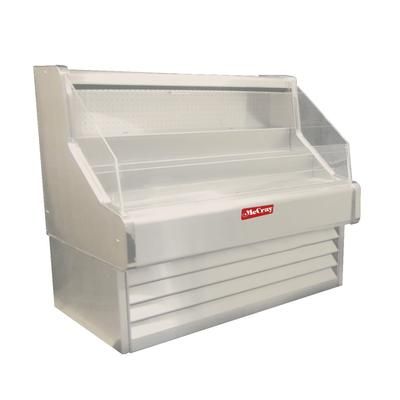 Howard-McCray SC-OS35E-5C-LED 63" Impulse Horizontal Open Air Cooler w/ 3 Levels, 115v, LED Lit Top, White