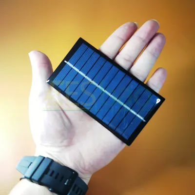 Solar Panel 6V 100MA 1W Mini Solar System DIY For Battery Cell Phone Chargers Portable Solar Cell