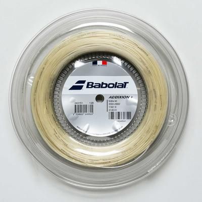 Babolat AddiXion+ 16 660' Reel Tennis String Reels Natural