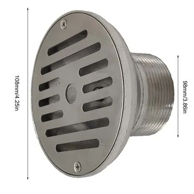 In-Ground Drain Swimming Pool Main Floor Drain Water Inlet Outlet