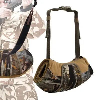 Insulated Hand Waist Muffs Warmers Warm Zipper Hand Warmers Men's Camo Shaped Hand Muff With