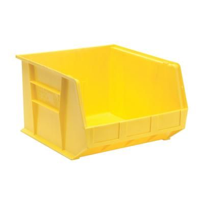 Quantum Food Service QUS270 YL Stack & Hang Shelf Bin - 18" x 16 1/2", Yellow