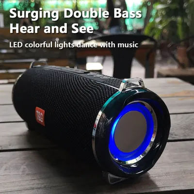 Top Portable Bluetooth Speaker Outdoor Radio Audio Amplifier Waterproof Soundbar Column U Disk