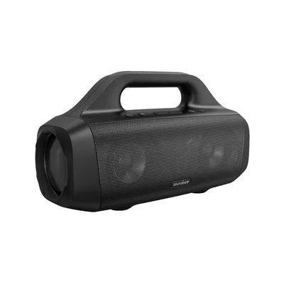 Top Soundcore Motion Boom Outdoor bluetooth Speaker with Titanium Drivers, BassUp Technology, IPX7