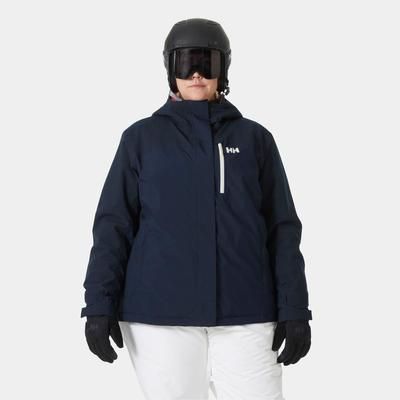 Helly Hansen Women's Snowplay Plus Jacket Navy 1X