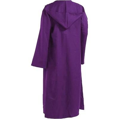 Retrò Vintage Medievale Costume Cosplay Mascherata Cavaliere Vichingo Ranger Elfico Tinta unita Costume Per uomo Vichingo Fantasia Carnevale Mascherata Festa / Sera Adulti Mantello