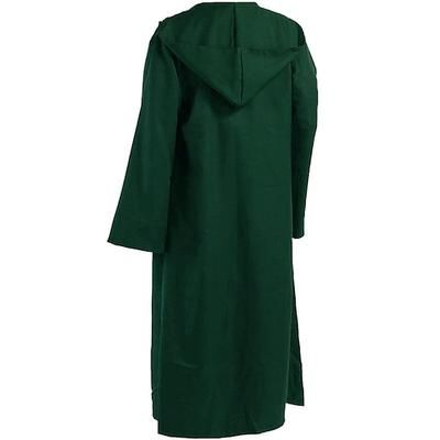 Retrò Vintage Medievale Costume Cosplay Mascherata Cavaliere Vichingo Ranger Elfico Tinta unita Costume Per uomo Vichingo Fantasia Carnevale Mascherata Festa / Sera Adulti Mantello
