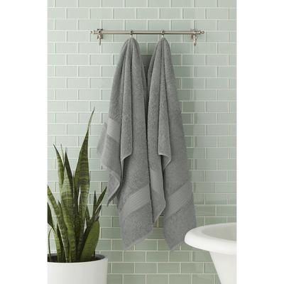 BH Studio 2-Pc. Bath Towel Set by BH Studio in Charcoal