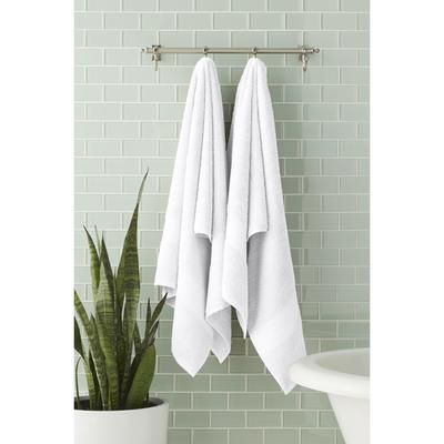BH Studio 2-Pc. Bath Towel Set by BH Studio in White