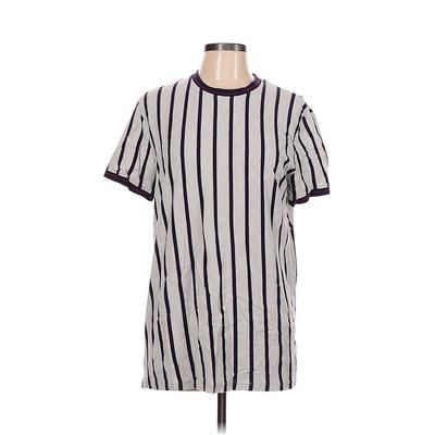 San Francisco Short Sleeve T-Shirt: Ivory Stripes Tops - Women's Size Large