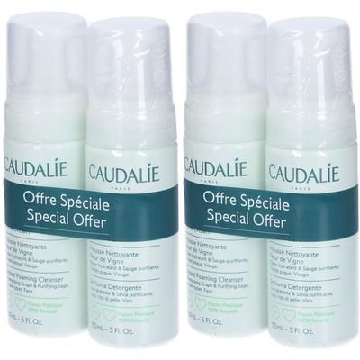 Caudalie DUO SCHIUMA DETERGENTE Set da 2 2x300 ml Schiuma