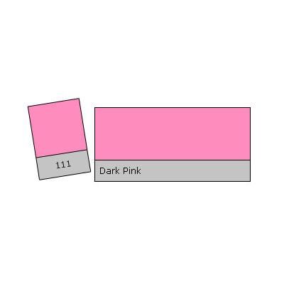 Lee Colour Filter 111 Dark Pink
