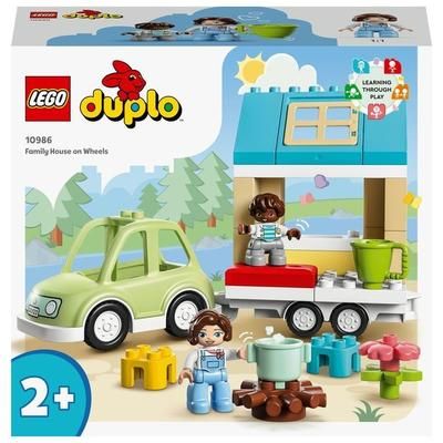 LEGO DUPLO Town 10986 Casa su Ruote, Set da Campeggio con Mattoncini G
