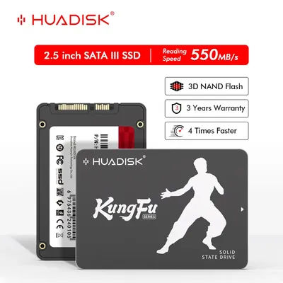 HUADISK SATA3 SSD 120GB 240GB 480GB 1TB 2TB Hard Disk 128GB 256GB 512GB Internal Solid State Drive For Laptop Desktop
