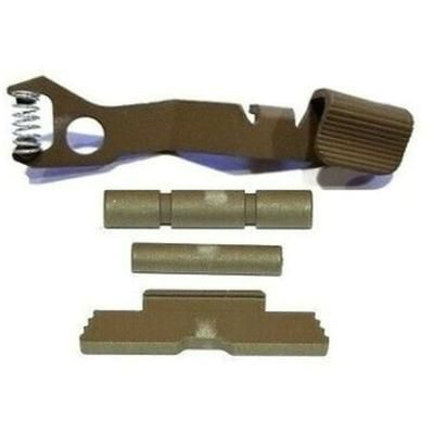 Centennial Defense Systems Extended Control Kit w/Mag Release for Glock 42/43 Stippled 2 Pins Glock Tan 40470