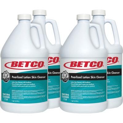 Betco 7190400 Pearlized Lotion Skin Cleanser, Lotion, 1 gal, Nordic Sea, Applicable on Hand, pH Balanced, Non-irritating, Moisturising, Residue-free,