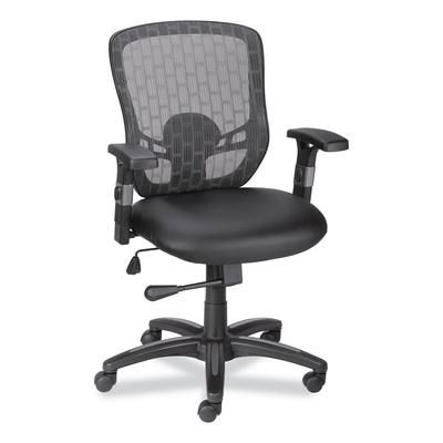Alera LH42B14 Alera Linhope Chair, Supports Up to 275 lb, Black Seat/Back, Black Base