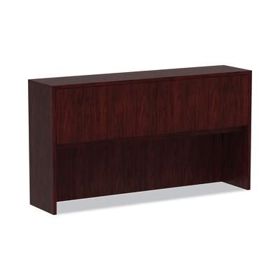 Alera VA286615MY Valencia Series Hutch with Doors, 64.75w x 15d x 35.38h, Mahogany ALEVA286615MY