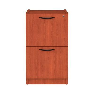 Alera VA54-2822MC Valencia File/File Drawer Full Pedestal, 15.63w x 20.5d x 28.5h, Medium Cherry ALEVA542822MC