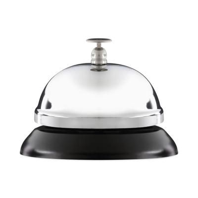 Advantus 10000 Call Bell, 3.38" Diameter, Brushed Nickel