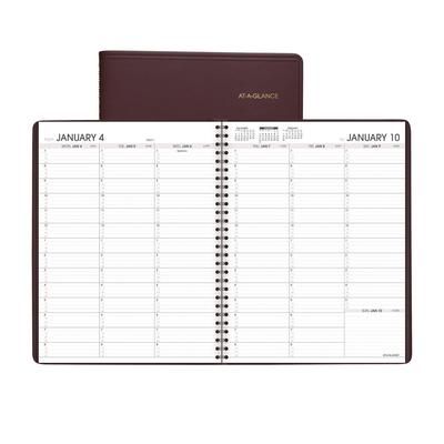 At-A-Glance 70-950-50 Weekly Appointment Book, 11 x 8.25, Winestone Cover, 13-Month (Jan to Jan): 2024 to 2025 AAG7095050