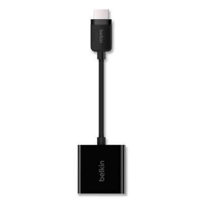 Belkin AV10170BT HDMI to VGA Adapter with Micro-USB Power, 9.8", Black