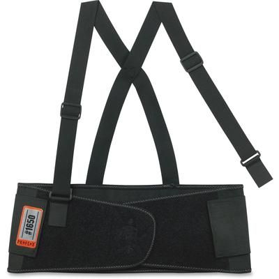Ergodyne 11093 ProFlex 1650 Economy Elastic Back Support Brace, Medium, 30" to 34" Waist, Black, Ships in 1-3 Business Days EGO11093