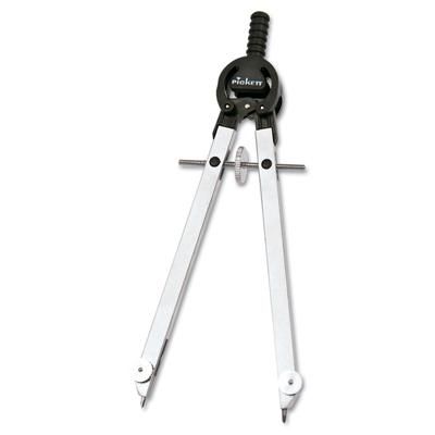 Chartpak/Pickett 401N Masterbow Compass, 10" Maximum Diameter, Steel, Chrome CHA401N