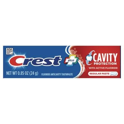 Crest® 09596 Cavity Protection Toothpaste, Personal Size, 0.85 oz Tube, 240/Carton PGC09596