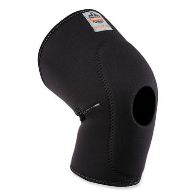 Ergodyne 16532 ProFlex 615 Open Patella Anterior Pad Knee Sleeve, Small, Black, Ships in 1-3 Business Days EGO16532