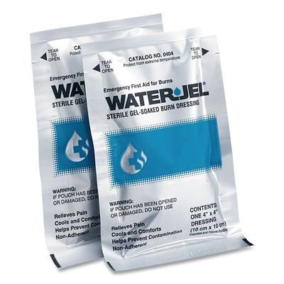 First Aid Only 730020 Water-Jel Burn Dressing, 4 x 4 FAO730020