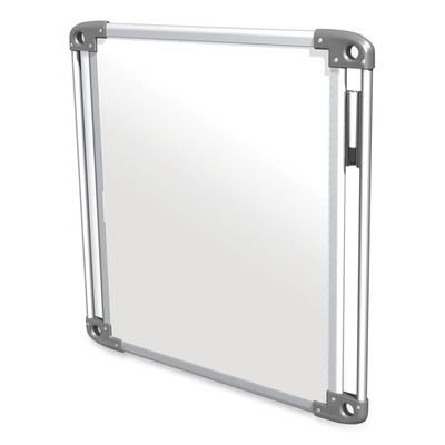 Ghent MFG NEX101TM Nexus Double-Sided Portable Whiteboard Tablet, 27.88x27.88, White Surface, Satin Aluminum Frame GHENEX101TM