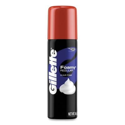 Gillette 14501 Foamy Shave Cream, Trial Size, 2 oz. Can, 48/Case - Case of 48 PGC14501