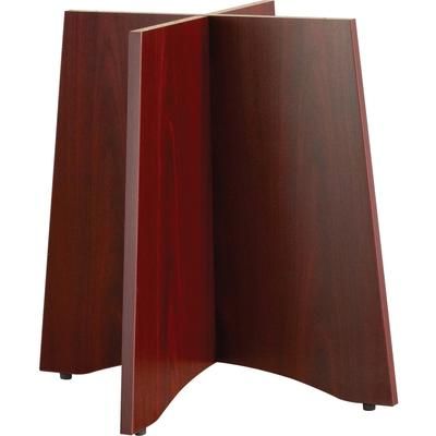 Lorell 69401 Laminate Base,for 42" or 48"Tabletops,42"D,Mahogany LLR69401