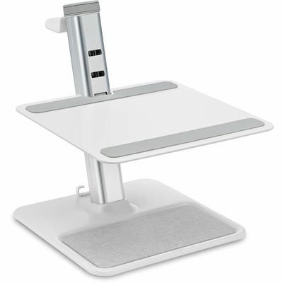 Kensington 50825 SmartView Organizing Laptop Riser, Up to 16" Screen Support, Metal, Rubber, White KMW50825