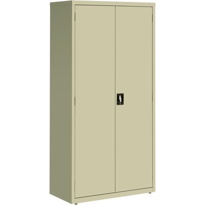 Lorell 41307 Storage Cabinet, 36"x18"x72", Putty LLR41307