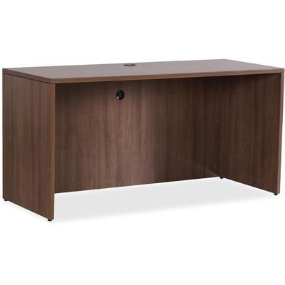 Lorell 69969 Credenza, 72" x 24" x 29-1/2", Walnut LLR69969