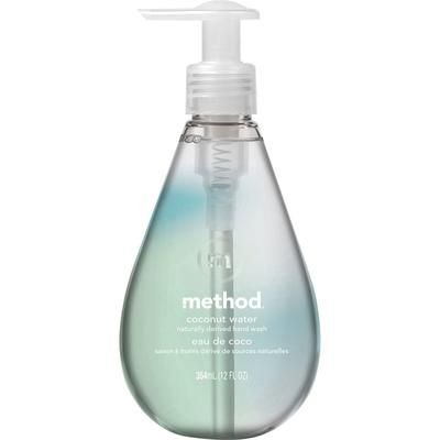 Method Products Inc. 01853 Gel Hand Wash, Coconut Waters, 12 oz Pump Bottle MTH01853