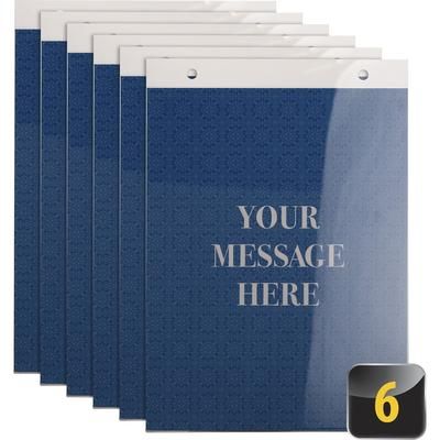 Officemate 23060 Vertical Sign Holder, 6PK - 1 / Each - 8.5" x 11", - 8.50" Holding Width x 11" Holding Height - Rectangular Shape - Easy to Use, Dura