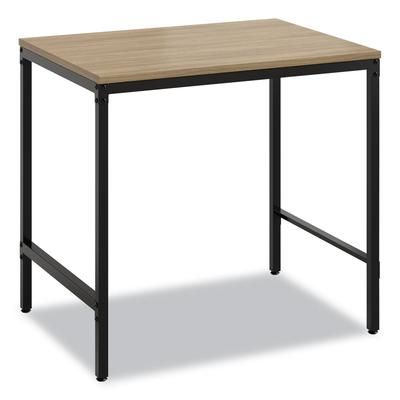 Safco 5273BLWL Simple Study Desk, 30.5" x 23.2" x 29.5", Walnut SAF5273BLWL