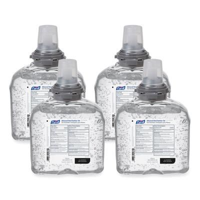 Purell 5456-04 Advanced TFX Gel Instant Hand Sanitizer Refill, 1200 mL - Case of 4