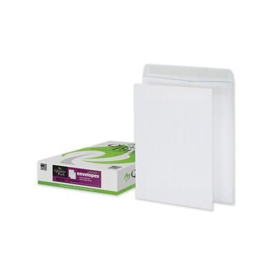 Quality Park 43717 Redi-Seal Catalog Envelope, 13 1/2, Cheese Blade Flap, Redi-Seal Closure, 10 x 13, White, 100/Box - Box of 100 QUA43717